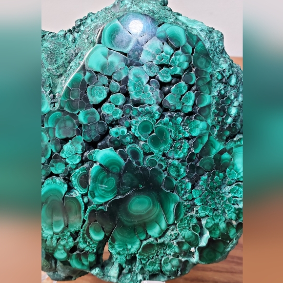 0.8 lbs Malachite Crystal Slab - Picture 11 of 16